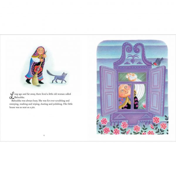 Illustration ‘Babushka’s house was neat as a pin’