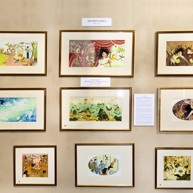 Beautifully Illustrated Children’s Books. Photography curtesy of Chris Beetles Gallery