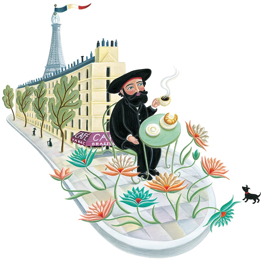 The Fantastic Jungles of Henri Rousseau Amanda Hall 3 Henri Rousseau Jungles illustration Amanda Hall (File pixel dimensions available w2940 x h2921)