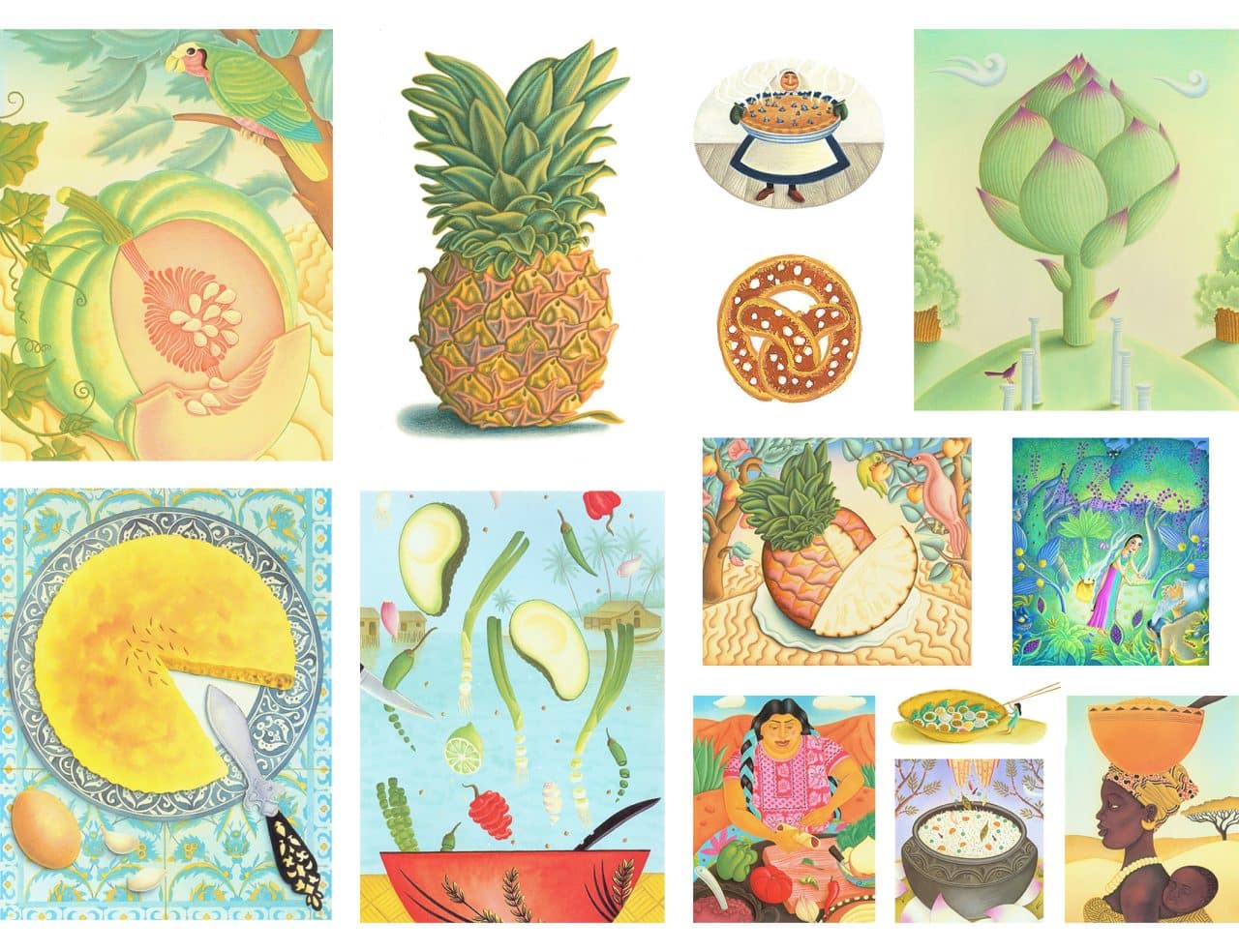 Hand Draw Food Hand Drawn Food Illustrations | Meal Illustrations