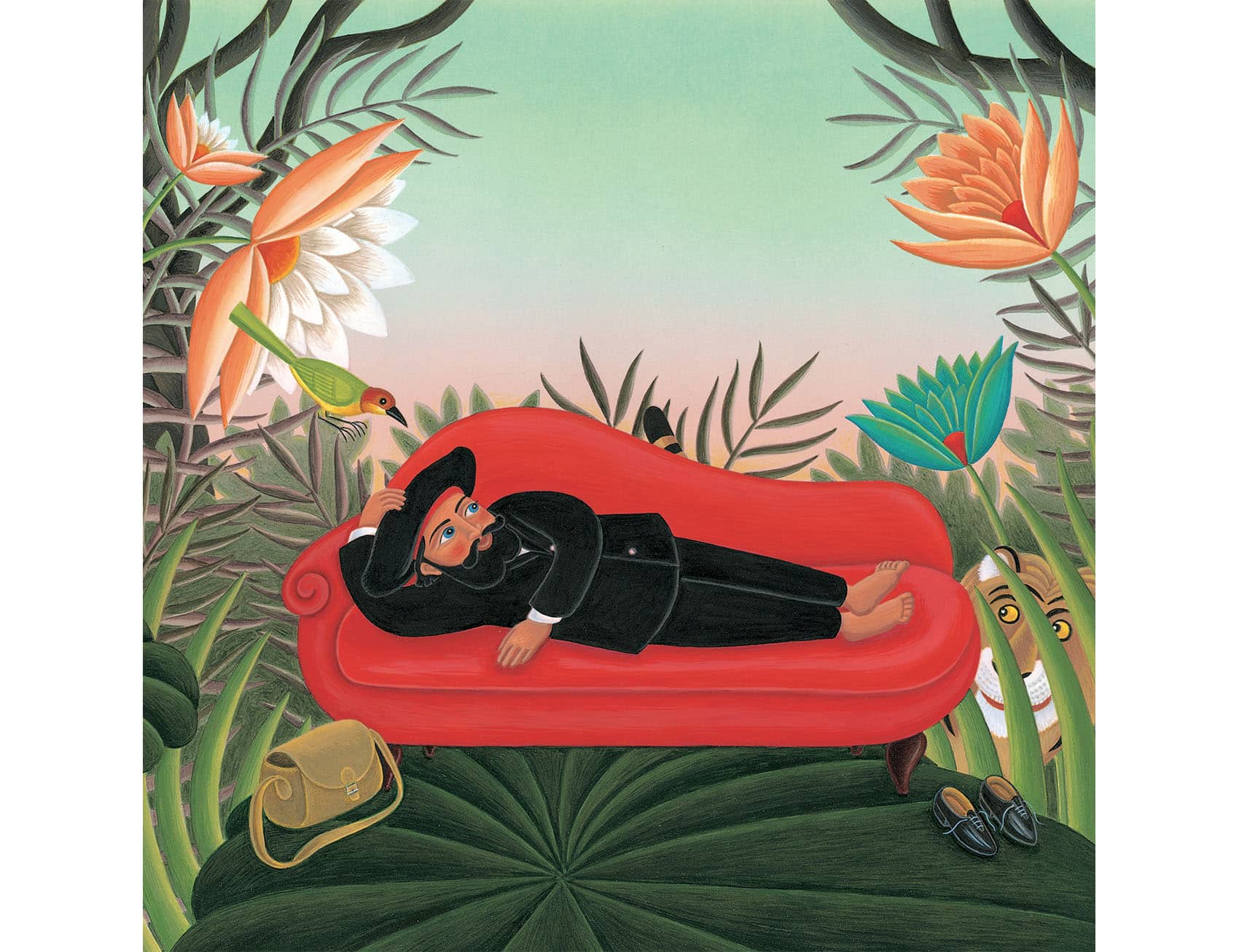 Rousseau Jungles Rousseau Jungles surface pattern design collection by Amanda Hall