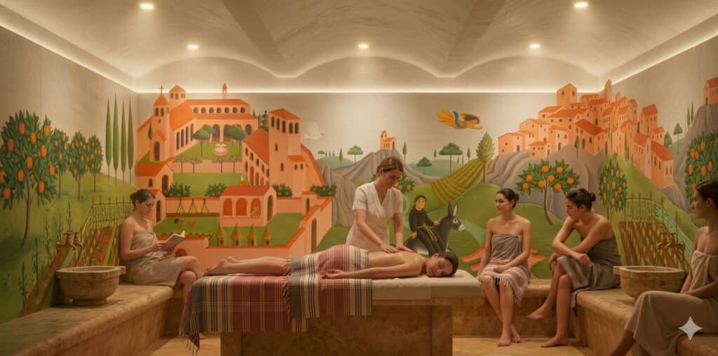 Monastery Hospitality Visual