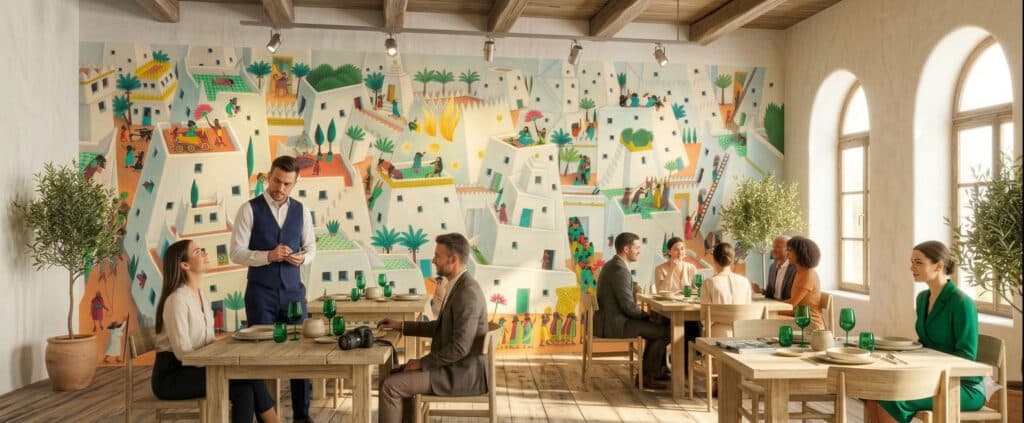 Nineveh Art for Restaurant