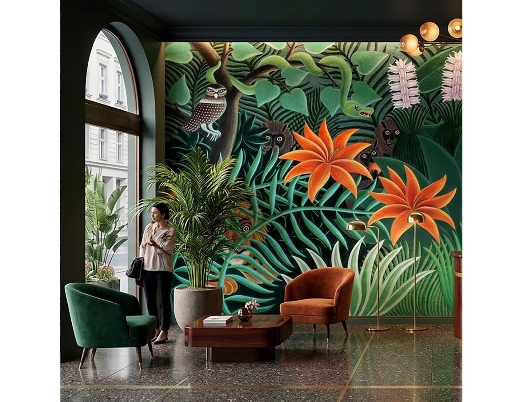 Surface Design Hotel Wall Mural