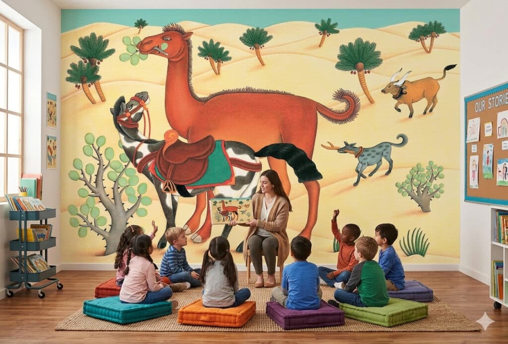 How the Camel Got His Hump - Wall Murals for Schools
