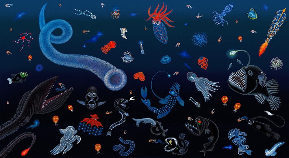 Sea Monster Illustration